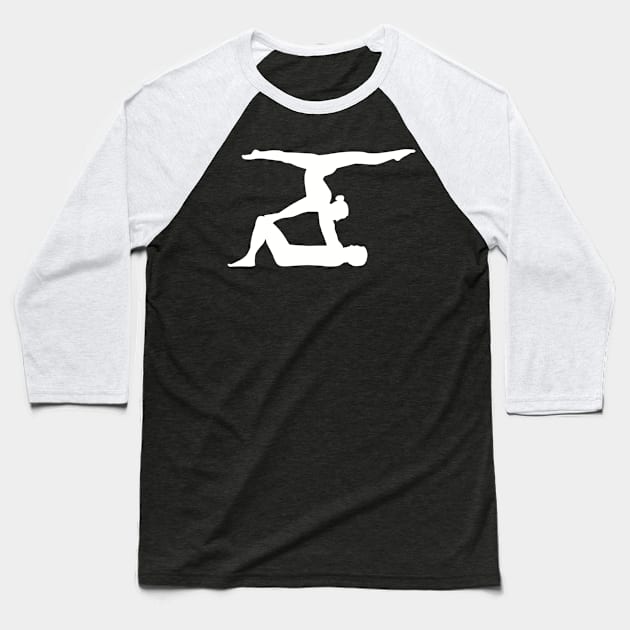 Acrobatics Baseball T-Shirt by Designzz